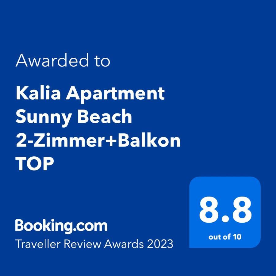 Kalia Apartment Sunny Beach 2-Zimmer+Balkon Top Exterior photo